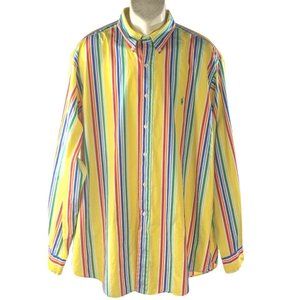 Ralph Lauren men’s long sleeve Striped button down